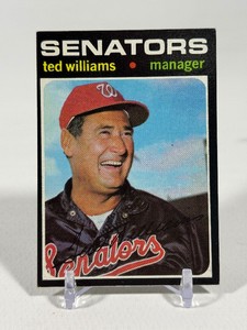 Ted Williams 1971 Topps #380 Vintage Baseball Card