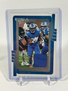 Jahmyr Gibbs Relic 2025 Donruss Threads #DTH-JGS Football Card