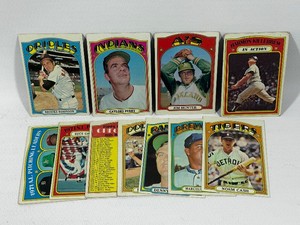 1972 Topps Baseball Star Card Lot