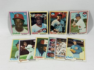 1978 Topps Baseball Star Card Lot