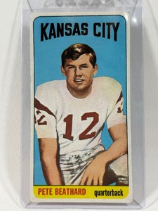 1965 Topps Football Pete Beathard #90 RC SP Rookie Card Short Print Vintage Card