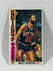 Walt Frazier 1976-77 Topps #64 Vintage Basketball Tallboy Card