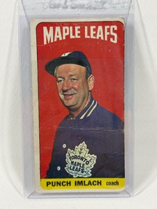 1964-65 Topps Hockey #45 George Punch Imlach Vintage Hockey Card