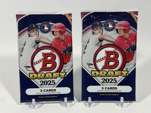 2 Packs - 2025 Bowman Draft Baseball Cards (#1)