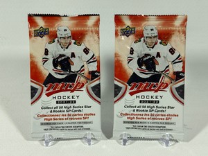 2 Packs - 2021-22 UD MVP Hockey Cards