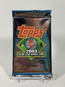 2003 Topps Baseball 1st Series Card Pack (Willie Mays Auto)