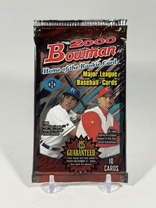 2000 Bowman Baseball Card Pack
