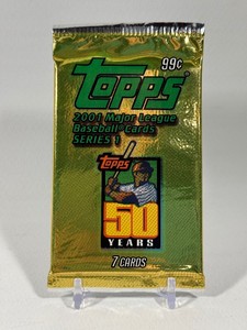 2001 Topps Baseball Card Pack (Ichiro RC)