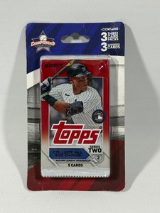 3 Packs - Repack Box w 2023 Topps Baseball Pack