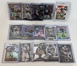 15-Card Las Vegas Raiders ParallelInsertRookie Football Card Lot