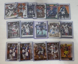 16-Card New York Giants ParallelInsertRookie Football Card Lot