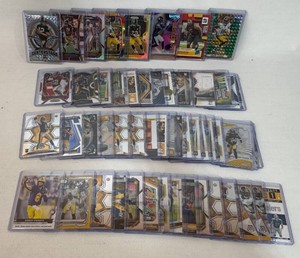 55-Card Pittsburgh Steelers ParallelInsertRookie Football Card Lot (Tons of Kenny Pickett RCs)
