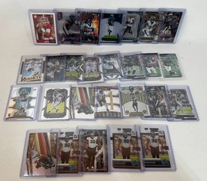 27-Card Philadelphia Eagles ParallelInsertRookie Football Card Lot