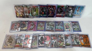 27-Card Cleveland Browns ParallelInsertRookie Football Card Lot (2 Numbered)