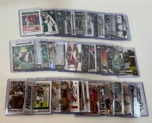 46-Card New York Jets ParallelInsertRookie Football Card Lot (Tons of Garrett Wilson & Sauce RCs)