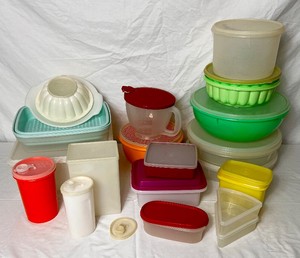 Large Assortment of Vintage Tupperware