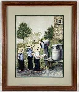 Mail Box Print by Artist Eric Mohn 29W x 22H