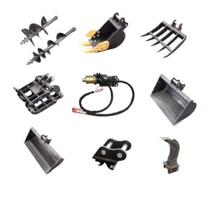 New 2026 Wolverine 12EX-SET9 Excavator Attachments Set (9 Pcs)