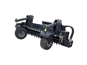 New 2026 LandHonor PR-12-72W Skid Steer Power Rake  72 Raking Width, 18-25 GPM
