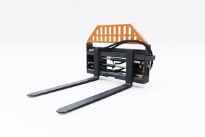 New 2026 LandHonor 48 Hydraulic Adjustable Skid Steer Pallet Forks  5,500 lb Frame Capacity