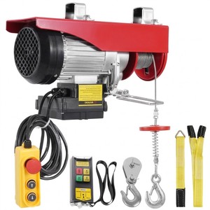 New 2026 LandHonor LHR-PA600 1320 LBS Heavy Duty Lift Electric Hoist 110V