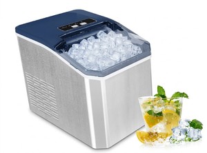 New 2026 LandHonor Portable Countertop Ice Maker - 25 lbsDay Capacity, Bullet Ice in 6 Mins