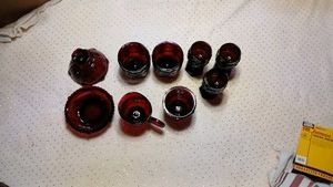 Red Dishes