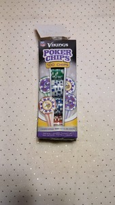 NFL Viking Poker Chips
