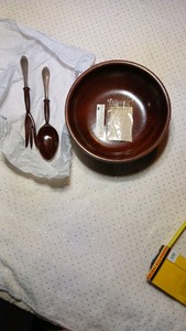 Wooden Mahogany bowl