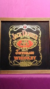 Vintage Jack Daniels mirror sign