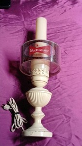 Vintage Budweiser lamp