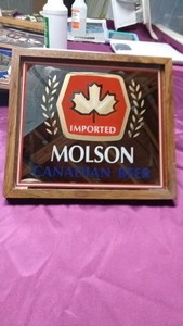 Vintage Imported Molson Canadian Beer