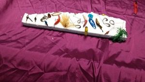Lot of vintage Lazy Ikes, Spinners, spoon, cork fly lure and more