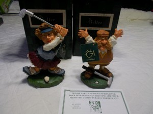 Golfer Figurines