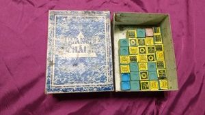 Triangle pool que chalk in original box