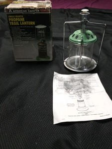 1960-1970 Single mantle propane trail lantern