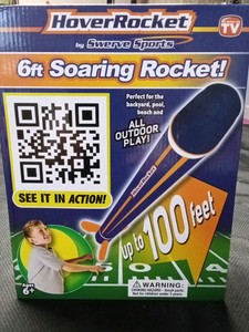 6ft soaring rocket new in the box
