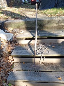 Vintage 7 tine spear