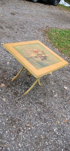 Vintage folding table