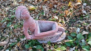 Cement Statue planter