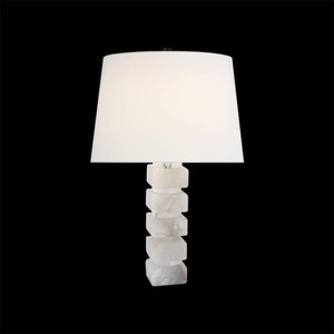 $999 Square Chunky Stacked Table Lamp