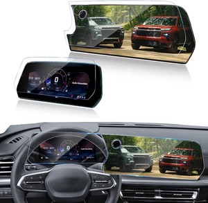 Screen Protector Compatible with 2026 2025 Chevy Traverse - 9H Tempered Glass, 17.7 navigation and 11 dashboard, for 2024 2025 2026 Traverse (LSLTZ71RSHigh Country) Accessories (2-Pack)