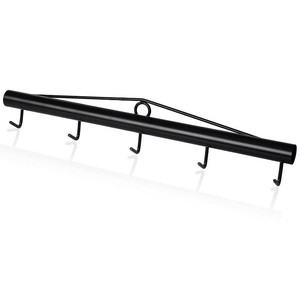 Chain Link Fabric Fence Stretcher,5-Thicken Hook Bar,31.5 Inch Woven Wire Stretcher,Fence Stretcher Tool,Steel,Black