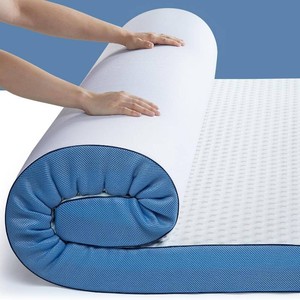 $125 PERLECARE 3 Inch Firm Mattress Topper Queen, Cooling Gel-Infused & Bamboo Charcoal Memory Foam Bed Topper for Pressure Relief, High-Density Mattress Pad with Removable Cover