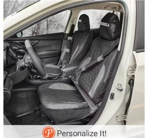 Personalized 14-Piece Car Seat Cover Sets
