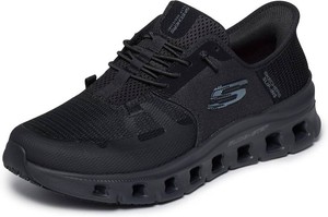Size 7.5 Skechers Womens Summits-Sweet Glow  Work, Slip-ins, Glide Step, Slip Resistant, Water Repellent, Air-Cooled Memory Foam