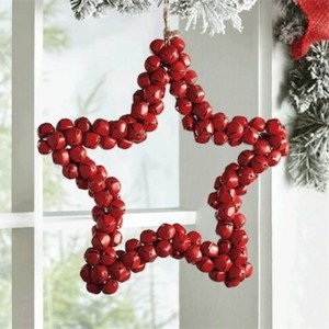 Red Star Bell Wall Decor
