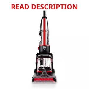 $139 Full Size Upright Corded Carpet Cleaner Machine, Carpet Shampooer for Dirt and Stains on Carpet, Perfect for Pets, Black