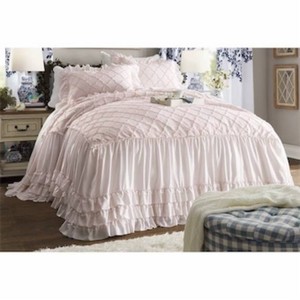 Josie Skirted Bedspread-King