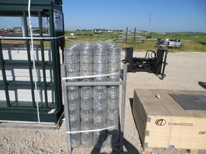 2026 K1230 Unused Hot-dip Galvanized Field Fence (20 Rolls)